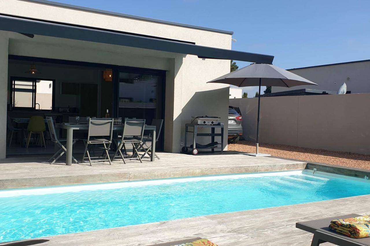 Villa Rossa 6 Pers Dans Residence Avec Piscine Chauffee Privee Lecci Buitenkant foto